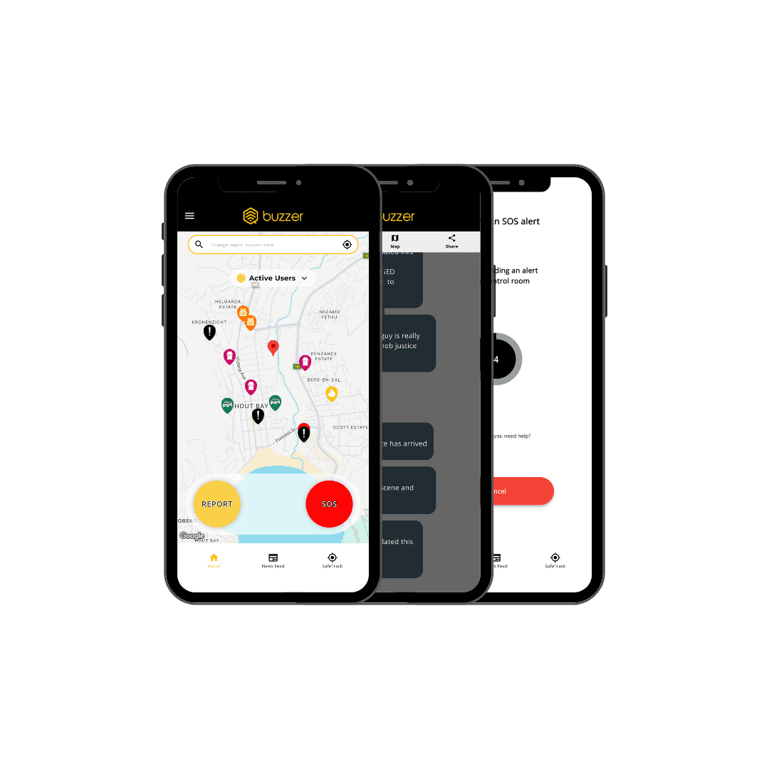 Buzzer app: one-tap SOS alert
